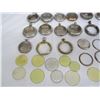 Image 4 : Large Lot of Antique Pocket Watch Cases and Lenses Etc.