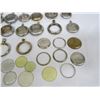 Image 5 : Large Lot of Antique Pocket Watch Cases and Lenses Etc.