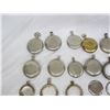 Image 6 : Large Lot of Antique Pocket Watch Cases and Lenses Etc.