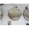 Image 7 : Large Lot of Antique Pocket Watch Cases and Lenses Etc.