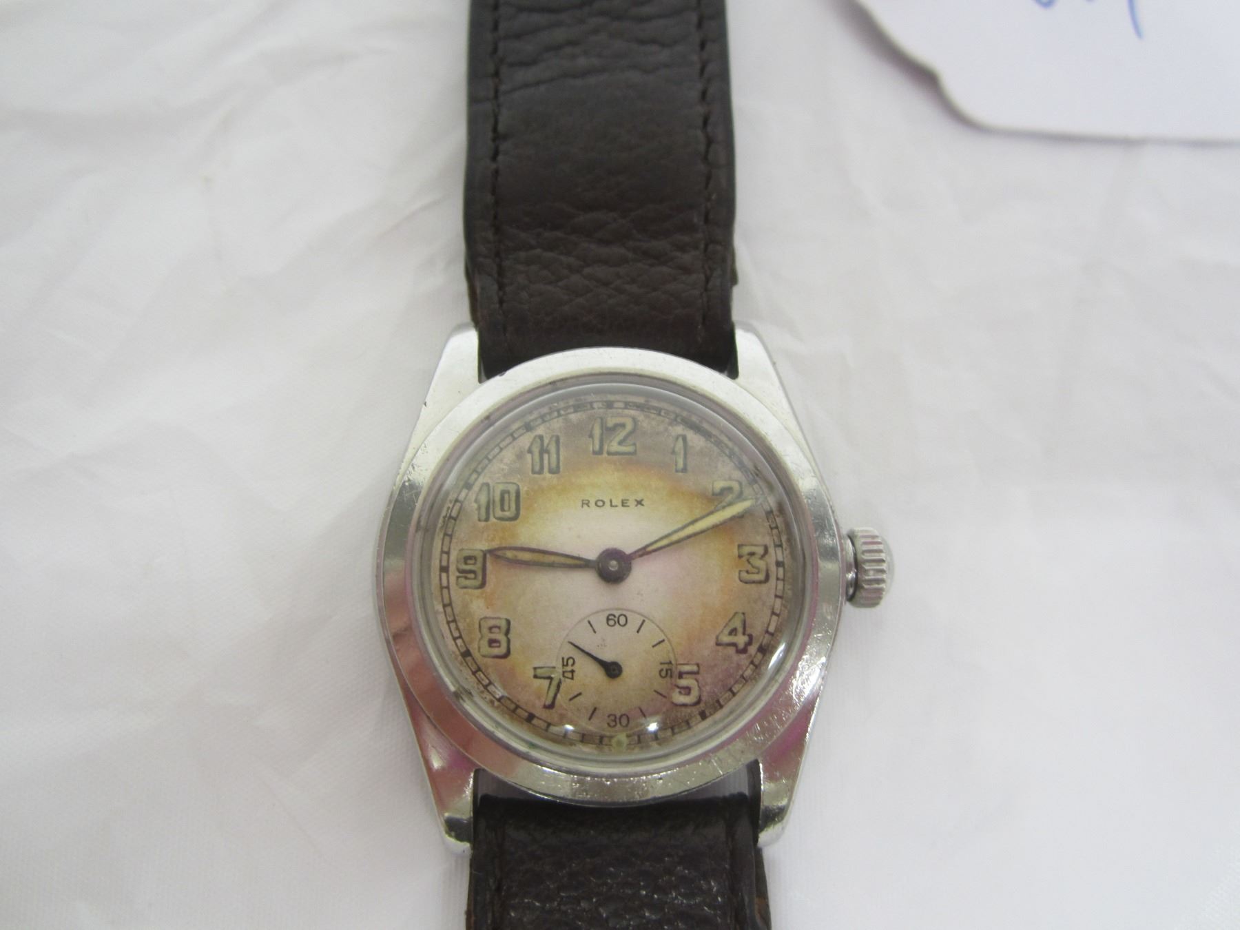 Authentic World War 2 1940's Rolex Canadian Military Watch has Radium ...