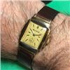 Image 8 : Rare 1935 Bulova Men's Art Deco 15 Jewel Wristwatch Gold Plated nice clean Watch Running