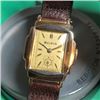 Image 9 : Rare 1935 Bulova Men's Art Deco 15 Jewel Wristwatch Gold Plated nice clean Watch Running