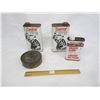 Image 1 : Vintage 4 Oil Can Lot