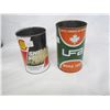 Image 1 : Vintage UFA and Shell Oil Cans