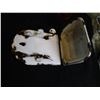 Image 6 : ANTIQUE POCELAIN SOAP AND TOOTHBRUSH HOLDER
