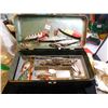 Image 1 : MY BUDDY TACKLE BOX AND VINTAGE HOOKS