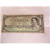 Image 1 : Canadian 1954 One Dollar Bill Devil's Face Coyne and Towers