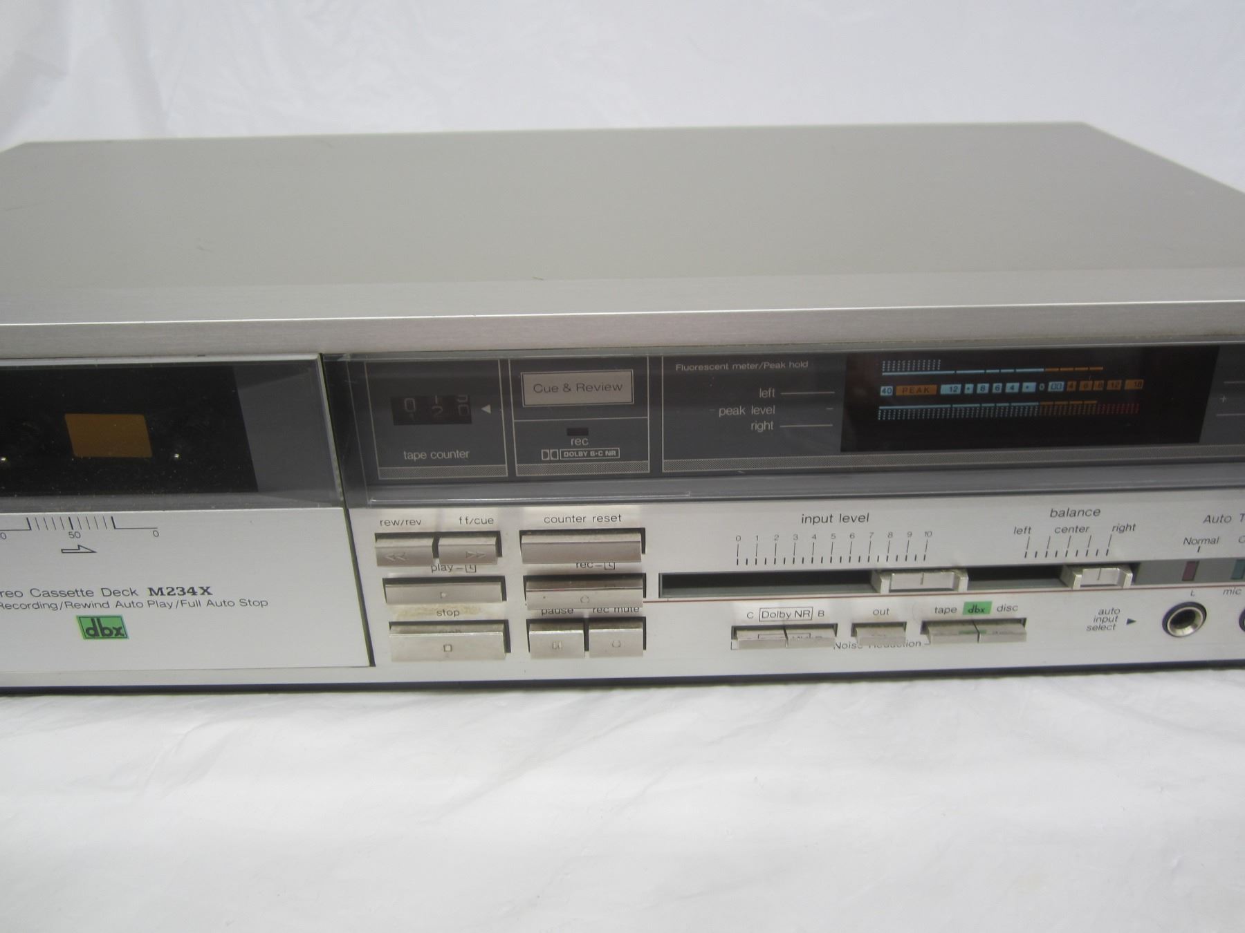 Vintage Technics Tape Deck Powers Up Works Schmalz Auctions