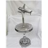 Image 1 : Authentic Antique Airplane Ashtray Stand