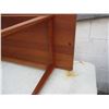 Image 7 : Teak Mid Century Modern made in Denmark Large Coffee Table Marked 57 inches long 21 inches wide 21 i