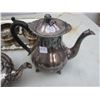 Image 4 : Antique 5 Piece Silver Plated Tea Set