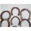 Image 4 : Lot of 9 Antique Horse Shoes
