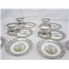Image 2 : Royal Albert Silver Birch 4 Tea Cups and Luncheon Plates and Tea Plates