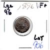 Image 1 : 1896 LARGE 96 FIVE CENT
