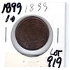 Image 2 : 1899 LARGE CENT