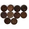 Image 2 : MIX OF 1900-1913 LARGE CENTS TOTAL TEN COINS