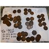 Image 1 : 1916-1920 LARGE CENT LOT SEE PHOTO, 47 COINS