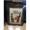 Image 1 : EGYPTIAN PAPYRUS PICTURE IN 16 X 20 FRAME
