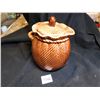 Image 2 : LEFTON CERAMIC BURLAP BAG, INSTANT COFFEE CANISTER, JAPAN
