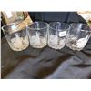 Image 2 : 4 TRUE NORTH, BLUENOSE II, FROSTED WHISKEY GLASSES