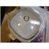 Image 5 : DAISY PATTERN, 2 ½ QT - 10 CUP CASSEROLE DISH WITH LID, 1970'S