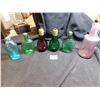 Image 2 : BULB SALT AND PEPPER SHAKERS, AND COLOURED BOTTLES