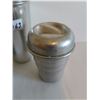 Image 2 : Vintage aluminum swirl mixer shaker and tumbler