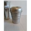 Image 3 : Vintage aluminum swirl mixer shaker and tumbler