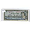 Image 1 : 1954 canadian $5 replacement bill-*S/S0304087