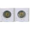Image 2 : Lot of 2 (2023) jean paul riopelle 100th toonie and 2022 canadian $2 summit hockey series 50th anniv