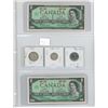 Image 5 : Lot of junior collection assorted coins and bills