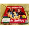 Image 1 : Skittle bowling action game, wood labyrinth