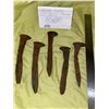 Image 1 : Railroad spikes