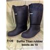 Image 1 : Baffin titan rubber boots - sz 10
