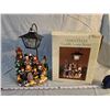 Image 1 : Porcelain Christmas choir figurine and tea light, w/ original box