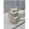 Image 2 : Large vintage white cat figurine - 16"W stamped 1978