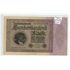 Image 1 : Germany. 1923 100,000 Mark Reichsbanknote. VF.