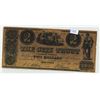 Image 2 : Lot of 2 U.S. counterfeit notes. The City Trust 1839 $2 & Clinton Bank 1830 $100. These are not real