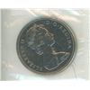 Image 2 : 1968 Nickel Dollar with Island in front of canoe. Housed in its original, unopened Royal Canadian Mi