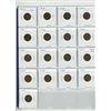 Image 1 : Lot of 17 Canadian King George VI Small Cents. Includes 1937, 1938, 1939, 1940, 1941, 1942, 1943, 19
