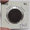 Image 1 : 1888 Canadian large cent penny