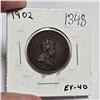 Image 1 : 1902 Canadian large cent penny
