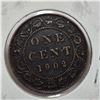Image 4 : 1902 Canadian large cent penny