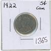 Image 1 : 1922 Canadian 5 cent coin