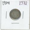 Image 1 : 1914 Canadian silver 10 cent coin