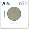 Image 1 : 1918 Canadian silver 25 cent coin