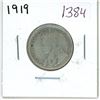 Image 1 : 1919 Canadian silver 25 cent coin