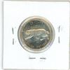 Image 2 : 1967 Canadian silver 25 cent coin. Centennial Lynx