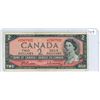 Image 1 : 1954 Canadian 2 dollar bill - Beattie/Rasminsky - J/R 2567822